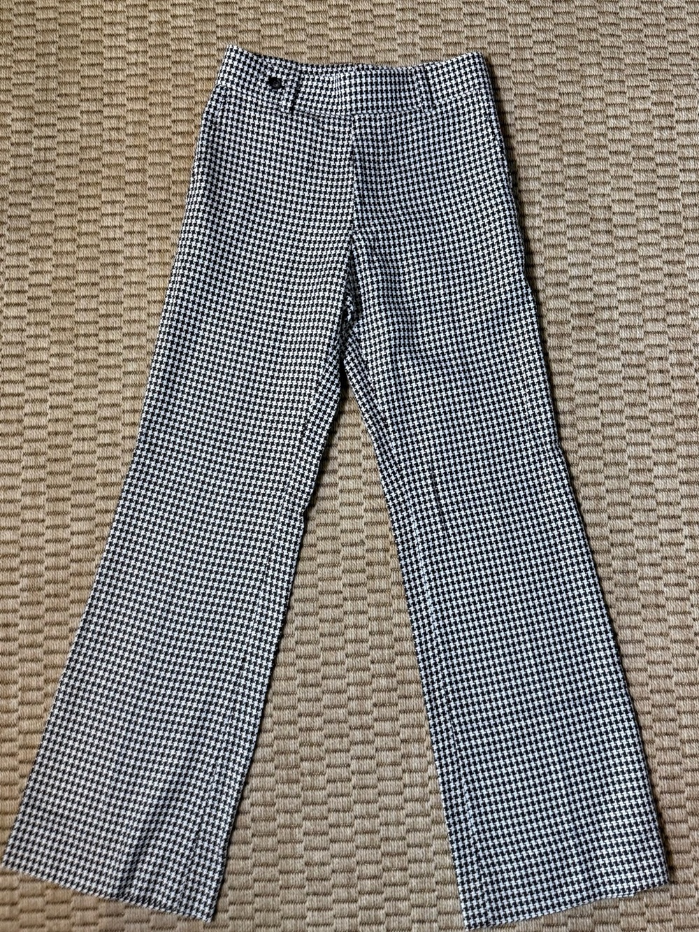 Men’s  Milo Black and White Houndstooth Men’s Pants